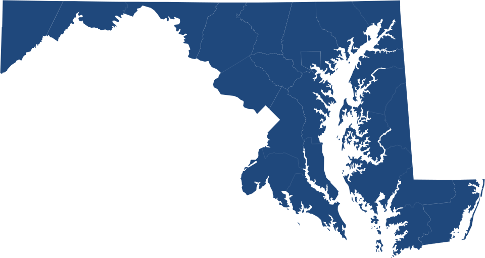 Map-of-Maryland Map-of-Maryland